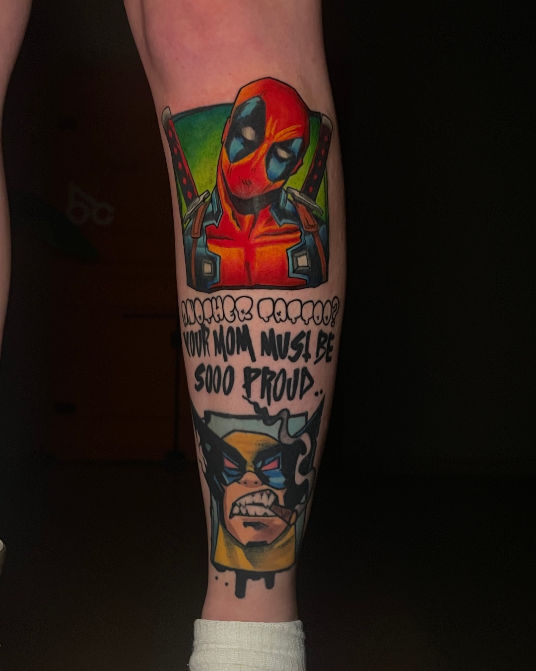 Deadpool & Wolverine Comic Strip Sleeve