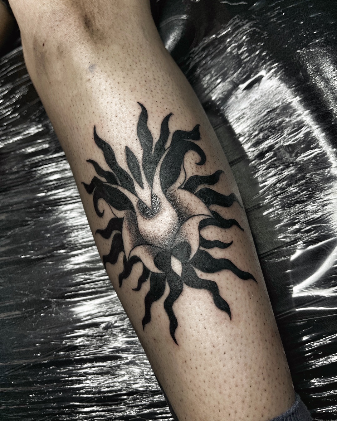 Tribal flower Burst