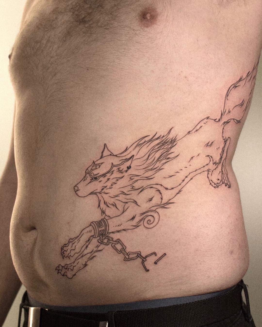 Broken Chains Wolf