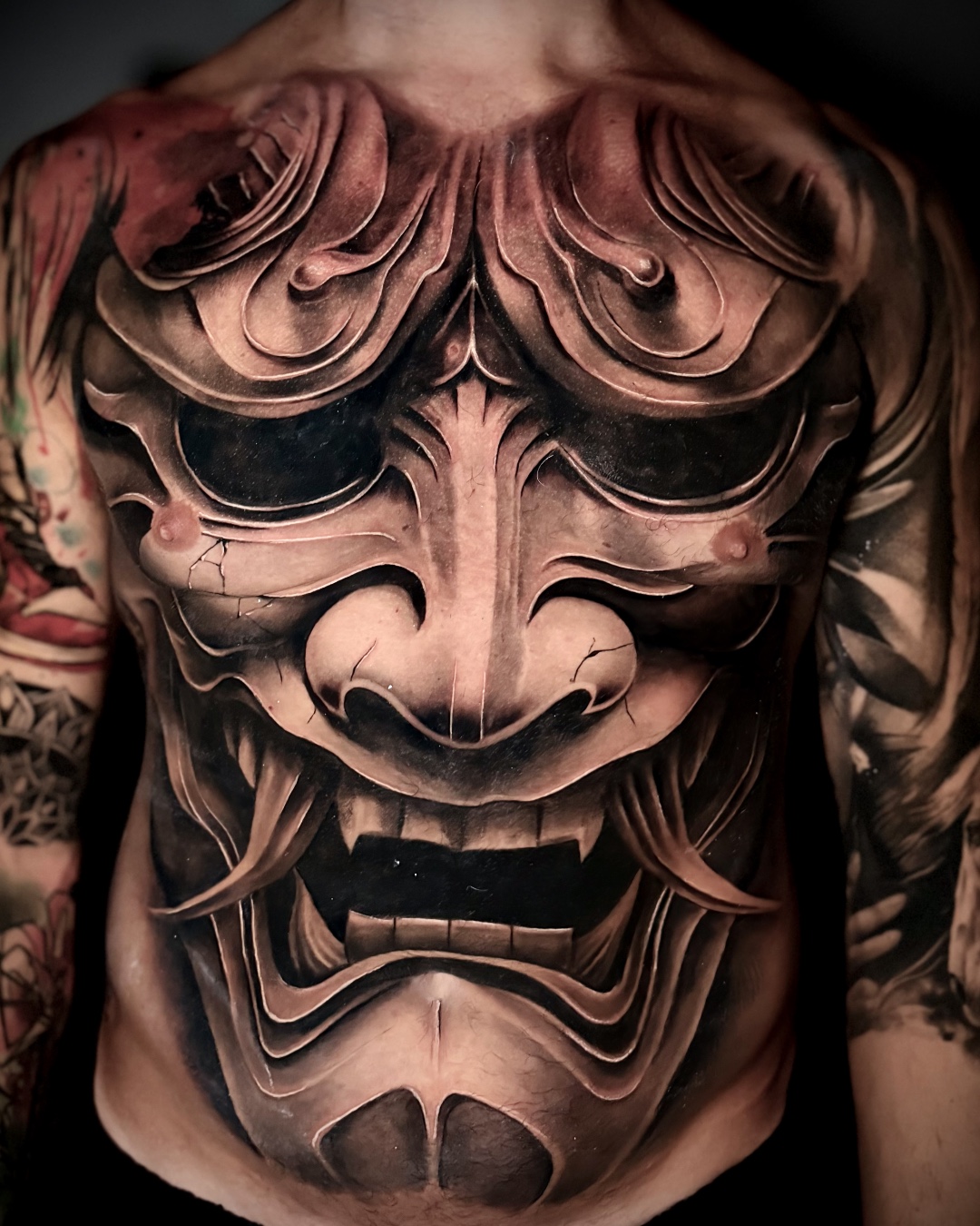 Hannya Mask Front Piece
