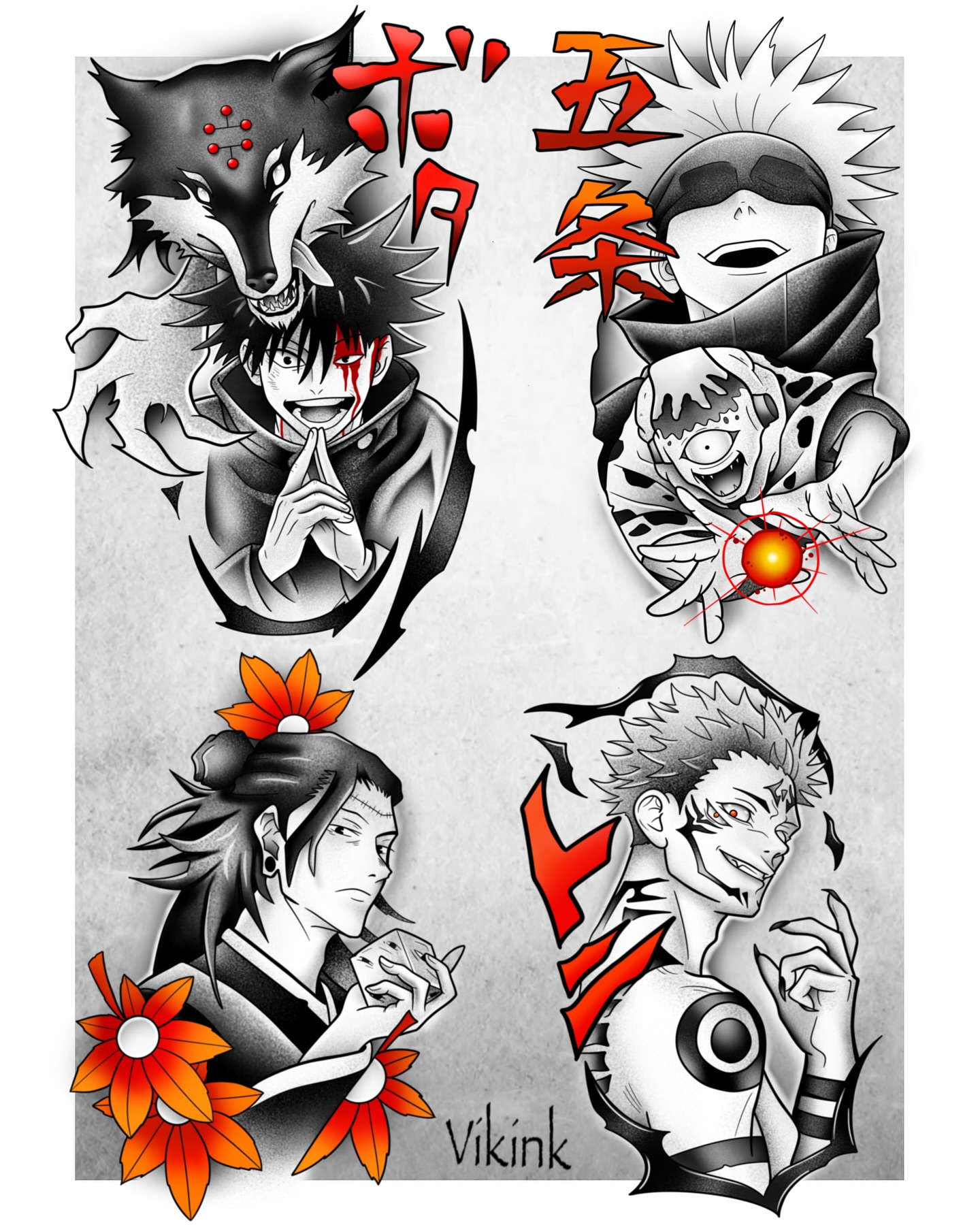 Anime Legends Flash Sheet