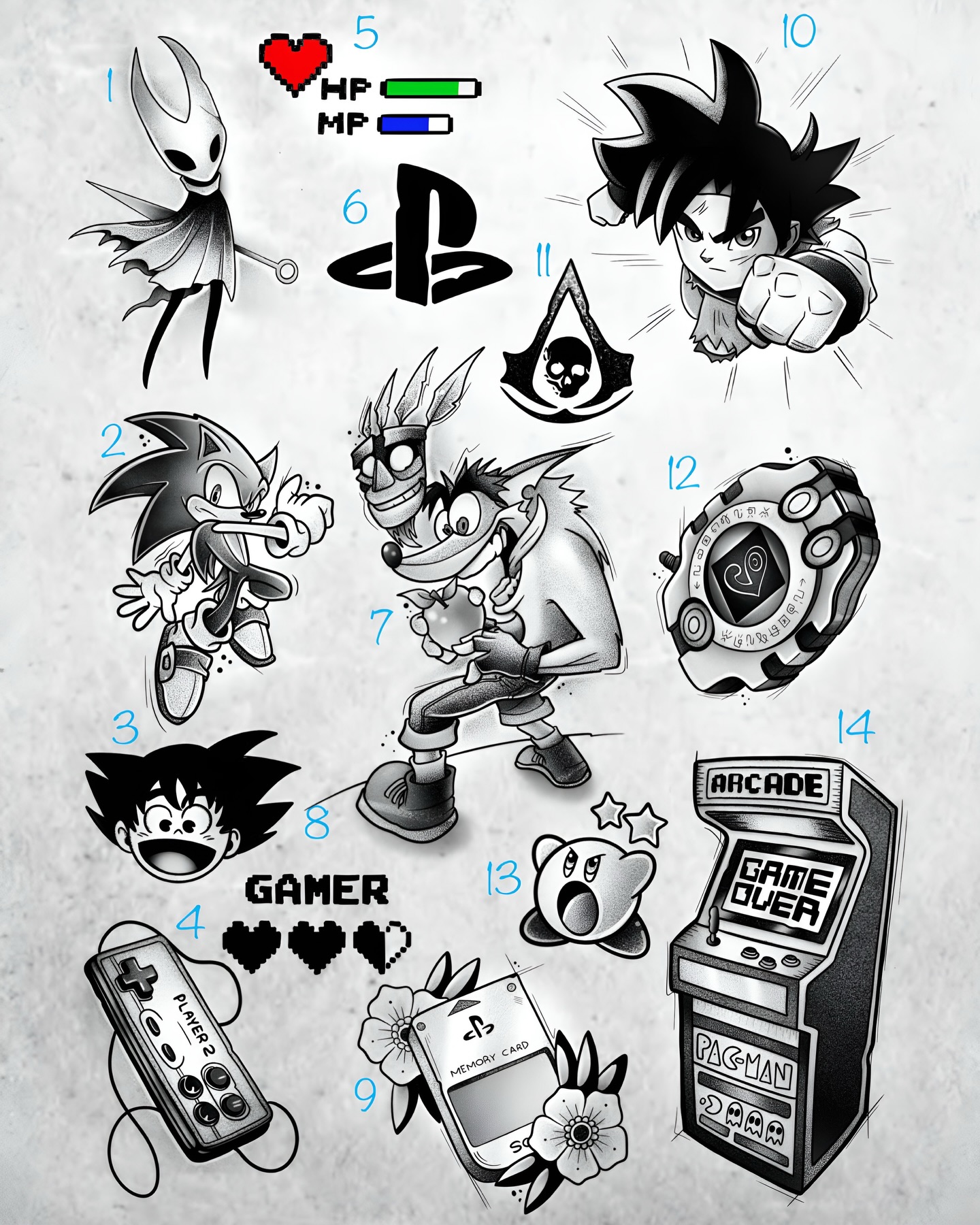 Retro Gamer Flash Sheet