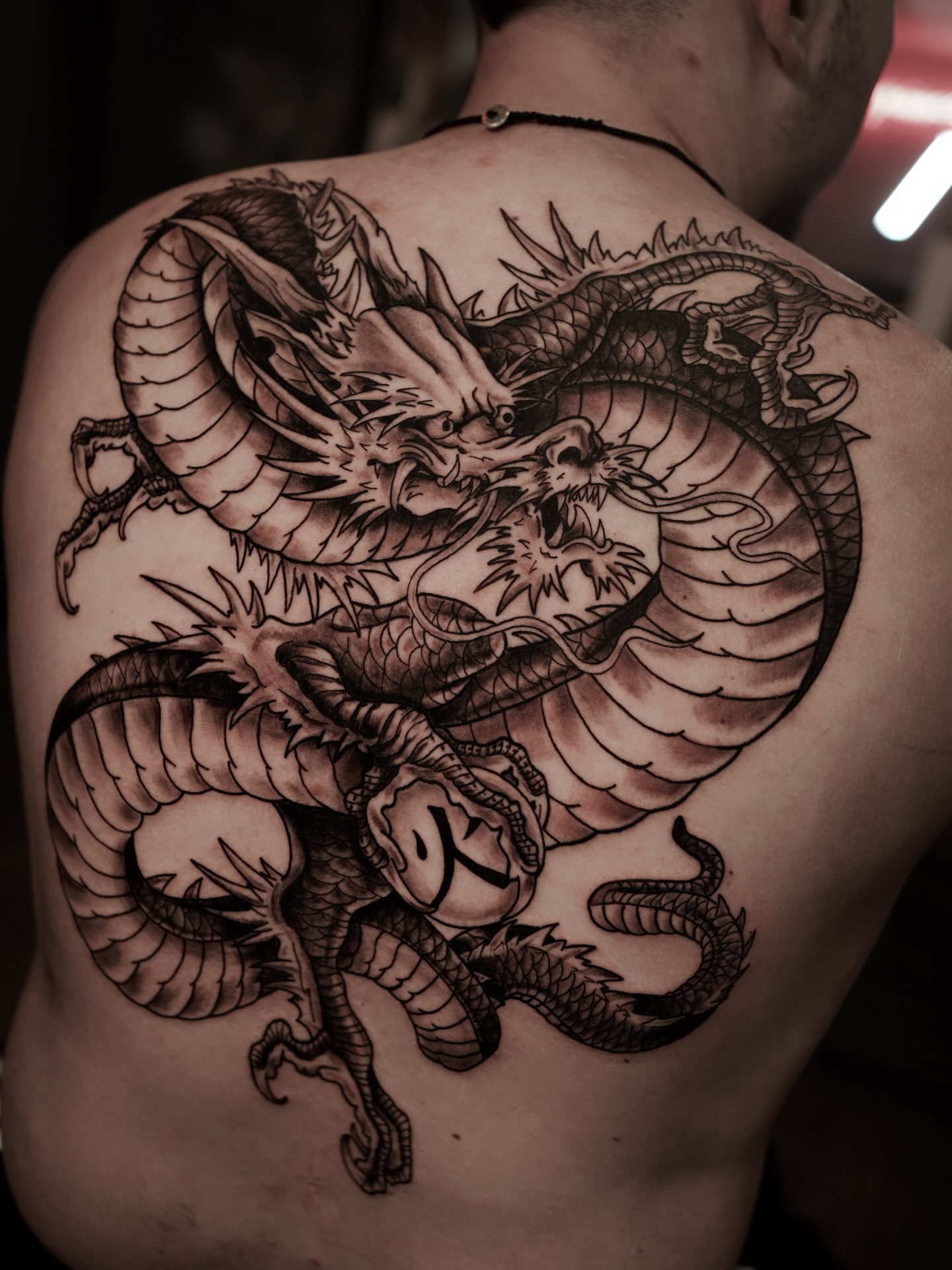 Coiling Dragon Backpiece