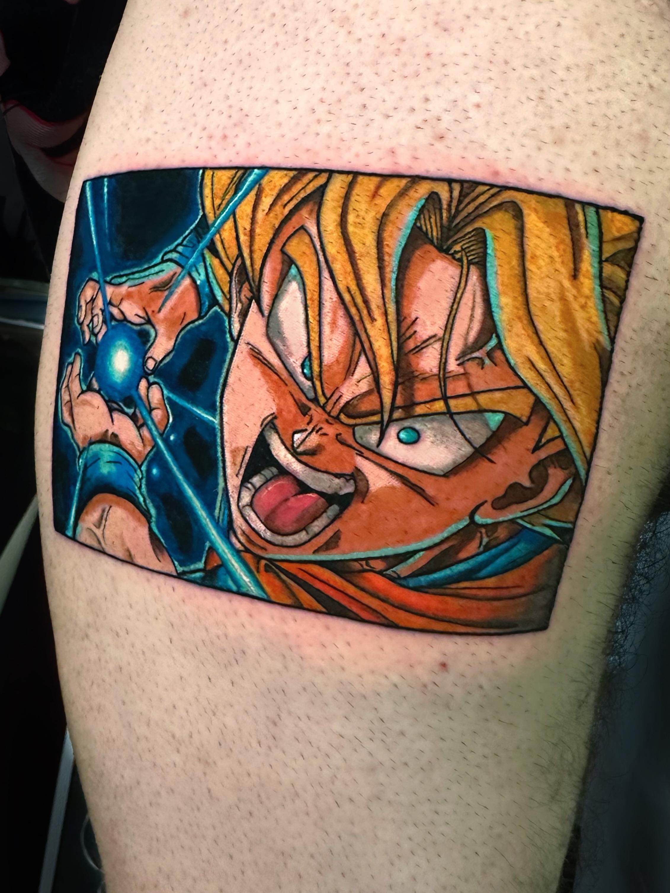 Super Saiyan Kamehameha Panel