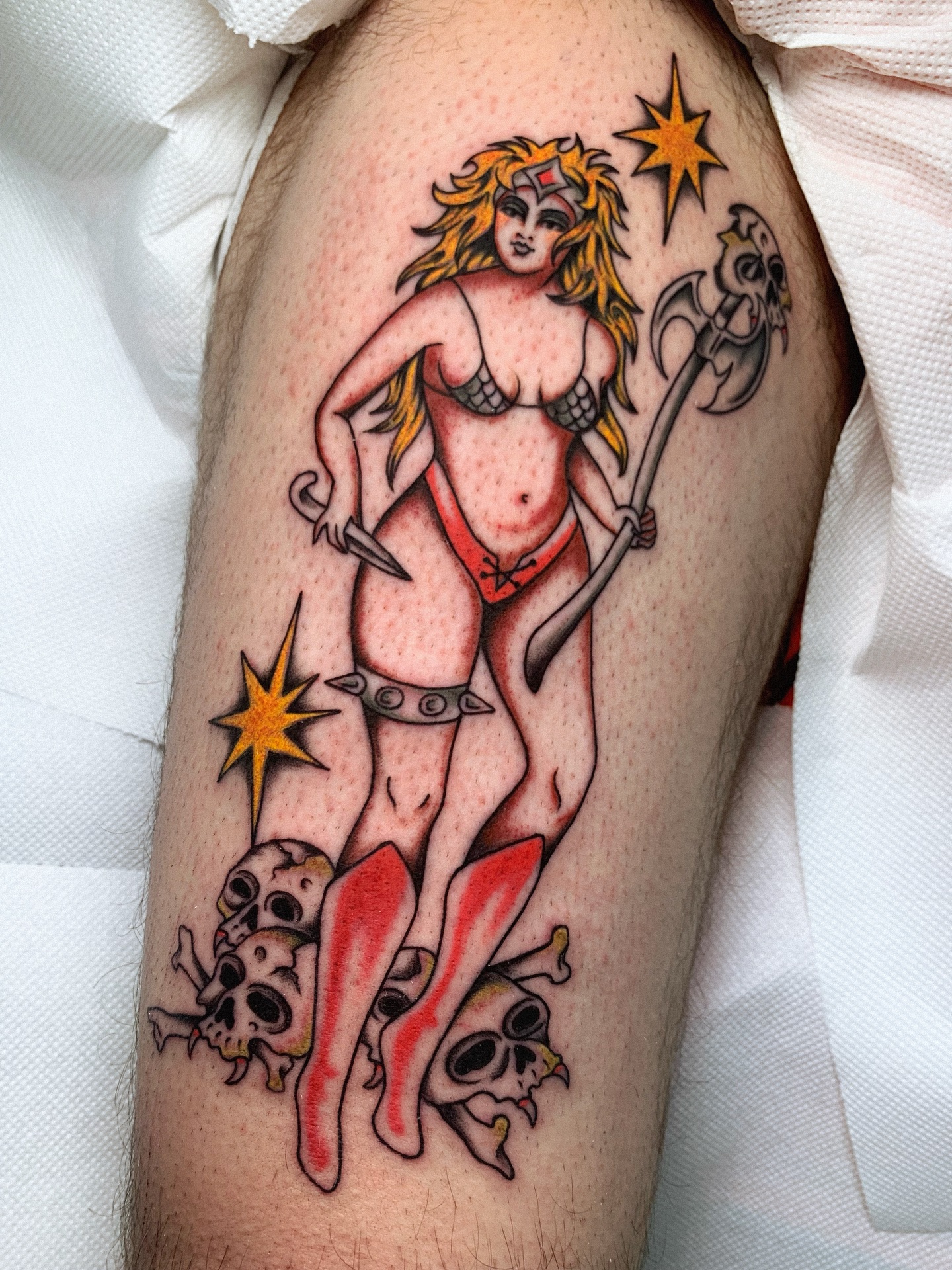 She-Ra Warrior Pin-Up