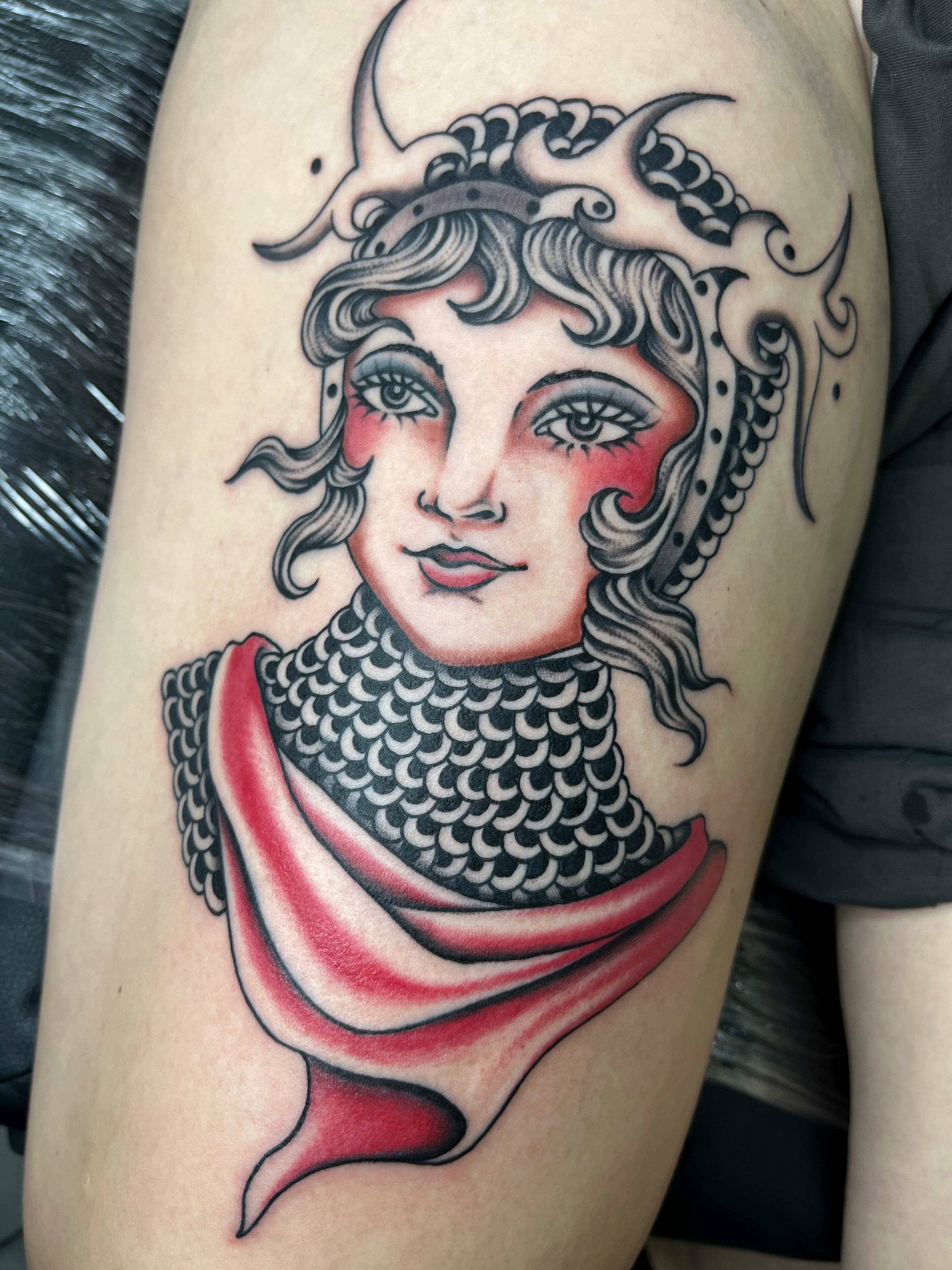 Chainmail Warrior Maiden