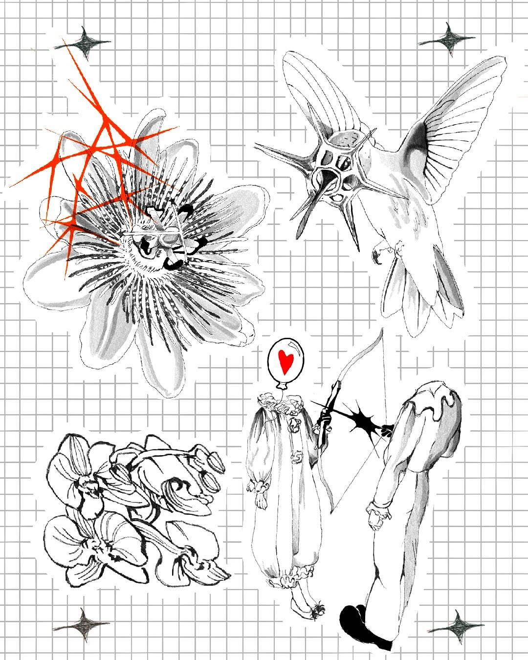 Botanical Dreams & Cupid's Flight