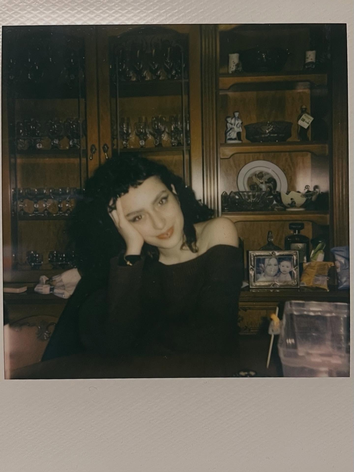 90s Vintage Portrait Polaroid