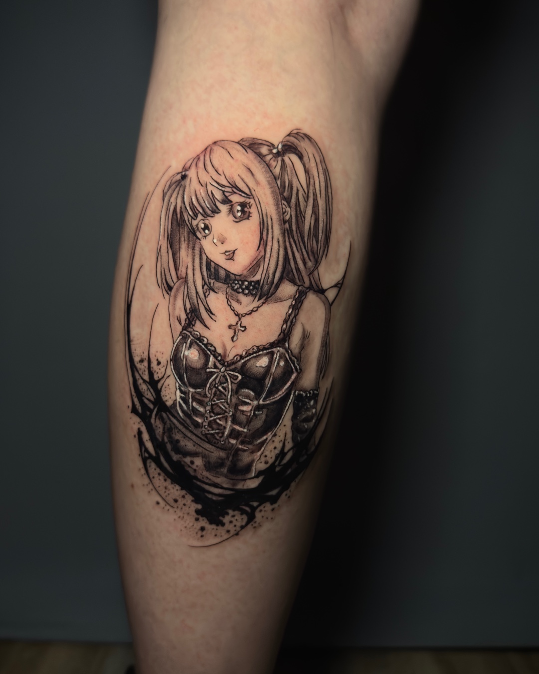 Misa Amane Custom Tattoo Design